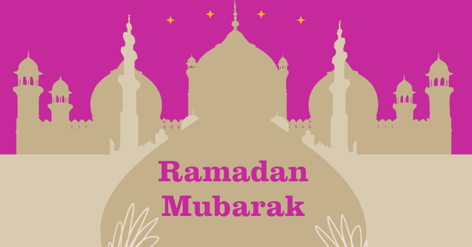 Image with the text Ramadan Mubarak